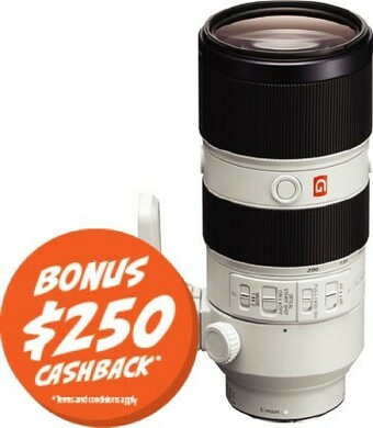 Sony 70-200mm f2.8 G-Master OSS Sport Lens