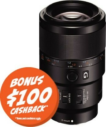 Camera House Sony 90mm f2.8 G Macro Lens offer