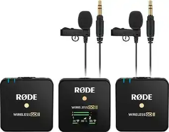 Camera House Rode Wireless GO II Dual Channel Compact Wireless Microphone offer