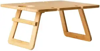 Salisbury & Co Rectangular Folding Picnic Table 50x40cm Natural