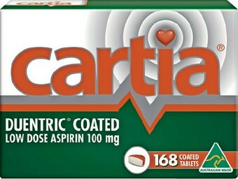 Pharmacy Best Buys Cartia 168 Tablets offer