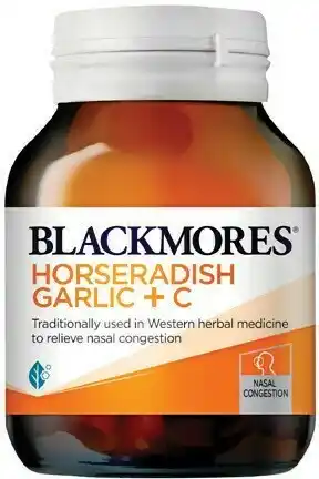 Pharmacy Best Buys Blackmores Horseradish Garlic + C 50 Tablets offer