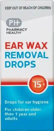 Pharmacy Health Ear Wax Removal Drops 15g