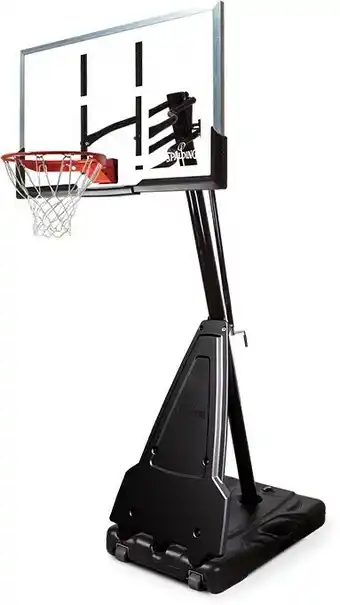 Sportspower Spalding Portable Basketball System - 60in Acrylic offer