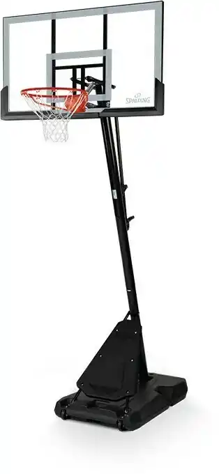 Sportspower Spalding Portable Basketball System - 54in Acrylic offer