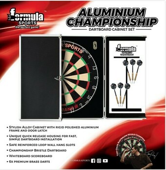 Sportspower Formula Sports Aluminium Championship Cabinet Set offer