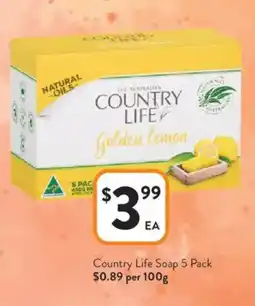 Foodworks Country Life Soap offer