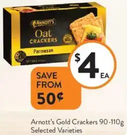 Foodworks Arnott's Gold Crackers offer