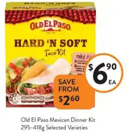 Foodworks Old El Paso Mexican Dinner Kit offer