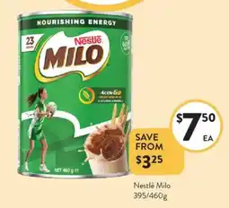 Foodworks Nestlé Milo offer