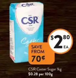 Foodworks CSR Caster Sugar offer