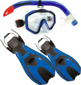 Land & Sea Porpoise Adjustable Snorkelling Set