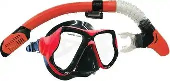 Land & Sea Ningaloo Silicone Snorkelling Set with Dry Snorkel