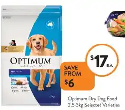 Foodworks Optimum Dry Dog Food offer