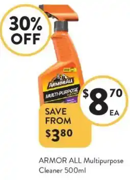 Foodworks ARMOR ALL Multipurpose Cleaner offer