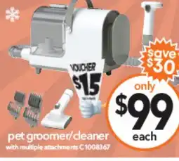 Cheap as Chips pet groomer/cleaner offer