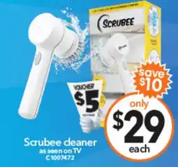 Cheap as Chips Scrubee cleaner offer