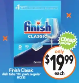 Cheap as Chips Finish Classic dish tabs offer