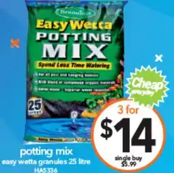 Cheap as Chips potting mix offer