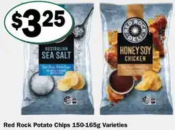Friendly Grocer Red Rock Potato Chips offer