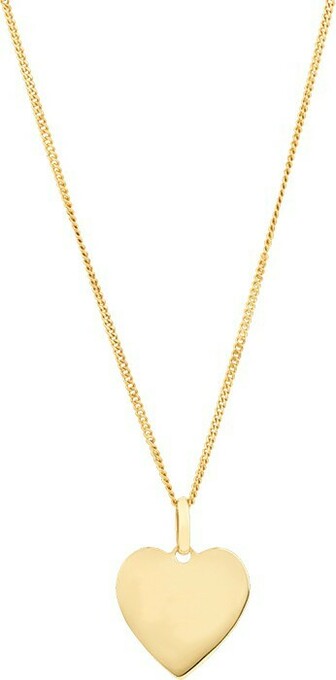 Michael Hill Heart Pendant in 10ct Yellow Gold offer