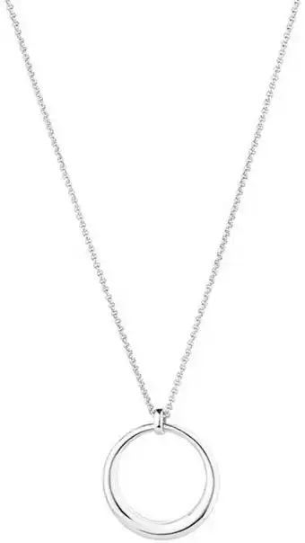 Michael Hill Sculpture 50cm (20") Circle Pendant In Sterling Silver^ offer