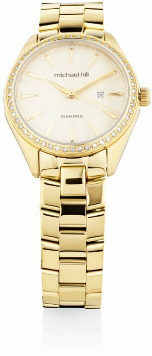 0.60 Carat TW of Diamonds in Gold Tone 