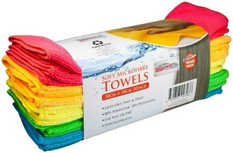 Autobarn Streetwize 20 Piece Soft Microfibre Towels Pack offer