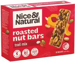 IGA Nice & Natural Nut Bars 6 Pack Selected Varieties offer