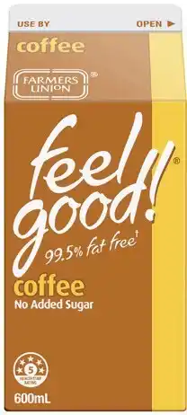 IGA Farmers Union Iced Coffee 600mL Selected Varieties offer