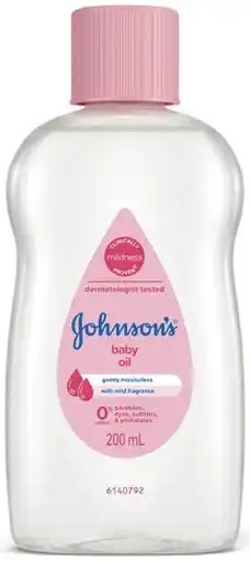 IGA Johnson’s Baby Bath, Oil, Shampoo, Conditioner or Lotion 200mL Selected Varieties offer