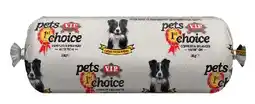IGA Pets First Choice Dog Roll 3kg (From the Meat Dept.) offer