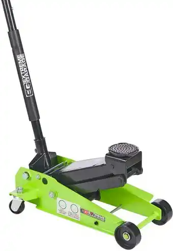 Autobarn Extreme Garage 2000KG Limited Edition Neon Green Workshop Jack offer