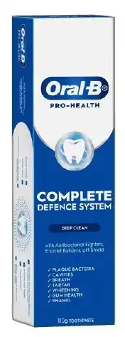 IGA Oral‑B Pro Health Complete Defence System Deep Clean Toothpaste 110g offer
