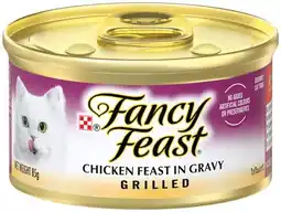 IGA Purina Fancy Feast Wet Cat Food 85g Selected Varieties offer