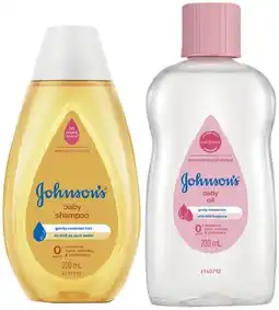 IGA Johnson’s Baby Shampoo, Lotion, Bath or Oil offer