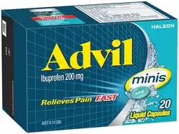 IGA Advil Ibuprofen 200mg Liquid Capsules 20 Pack offer
