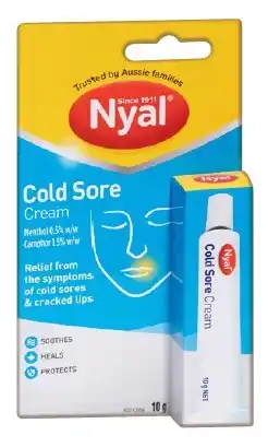 IGA Nyal Cold Sore Cream 10g offer