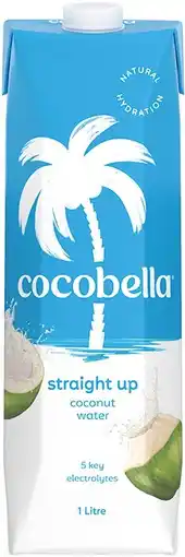 IGA Cocobella Coconut Water Straight Up 1 Litre offer