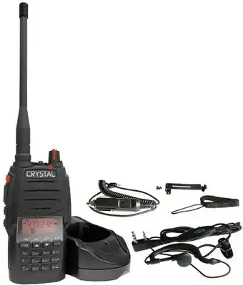 Autobarn Crystal 5W 80CH Pro Series Handheld UHF CB Radio Pack offer
