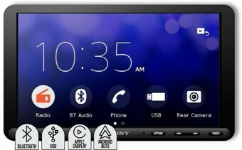 Autobarn Sony 8.95” 220W AV Receiver with Carplay™ & Android Auto offer