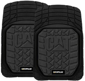 Autobarn Caterpillar Rubber Floor Mats offer