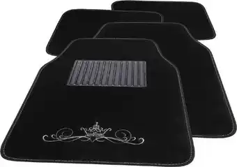 Autobarn Streetwize Diamonte Studded Crown Carpet Floor Mats offer