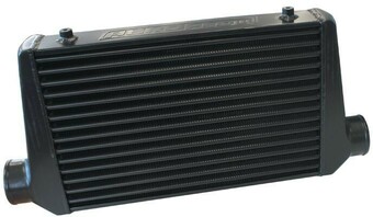 Autobarn Aeroflow 3” Inlet/Outlet Aluminium Universal Intercooler Finished in Black Powder Coat offer