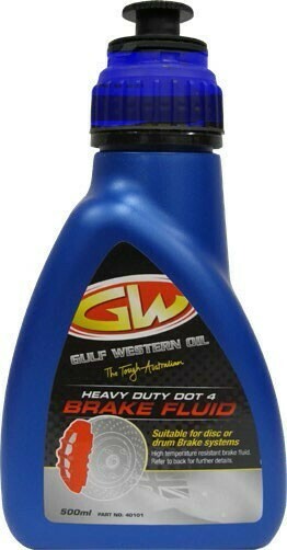 Gulf Western Oil Brake Fluid Dot 4 500mL