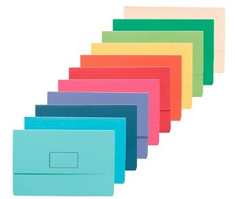 Officeworks J.Burrows Foolscap Document Wallets offer