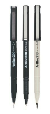 Officeworks Artline 200, 210 or 220 Fineliners offer