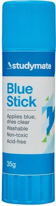Officeworks Studymate Blue Stick 35g offer