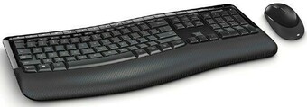 Officeworks Microsoft Wireless Comfort Desktop Keyboard and Mouse Combo 5050 offer