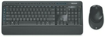 Officeworks Microsoft Wireless Desktop Keyboard and Mouse Combo 3050 offer
